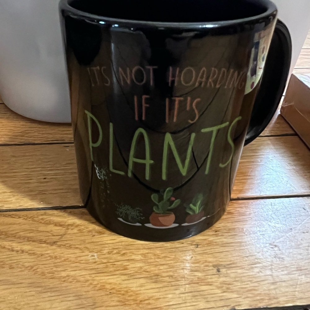 “It’s Not Hoarding If It’s Plants” Mug. 15oz. New No Box - Picture 3 of 6